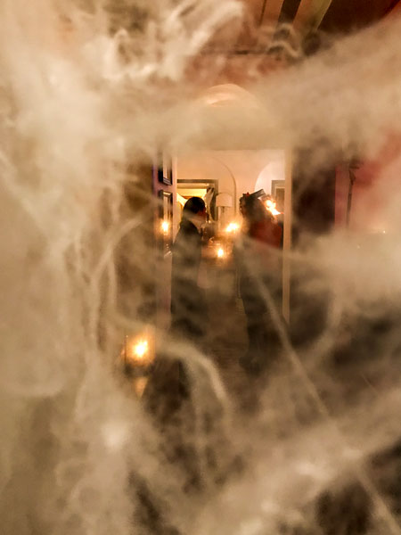 Halloween in villa